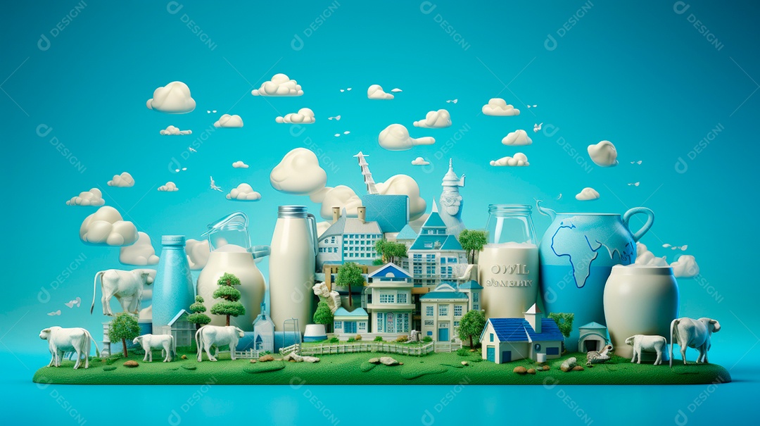 Dia Mundial do Leite, 1º de junho IA generativa.