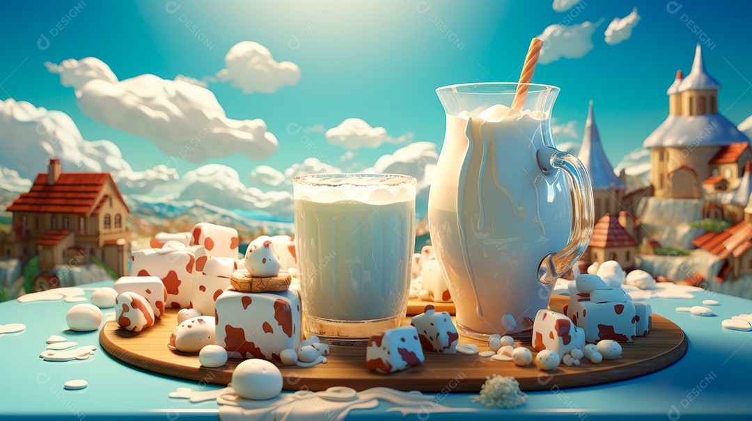 Dia Mundial do Leite, 1º de junho IA generativa.
