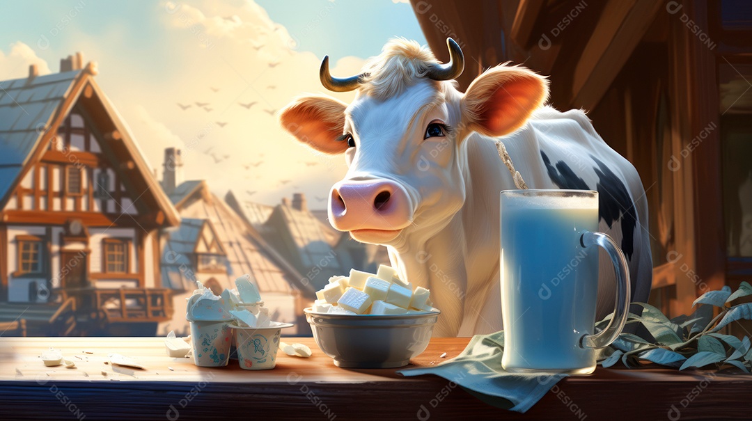 Dia Mundial do Leite, 1º de junho IA generativa.