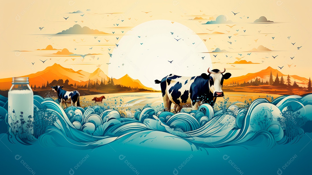 Dia Mundial do Leite, 1º de junho IA generativa.