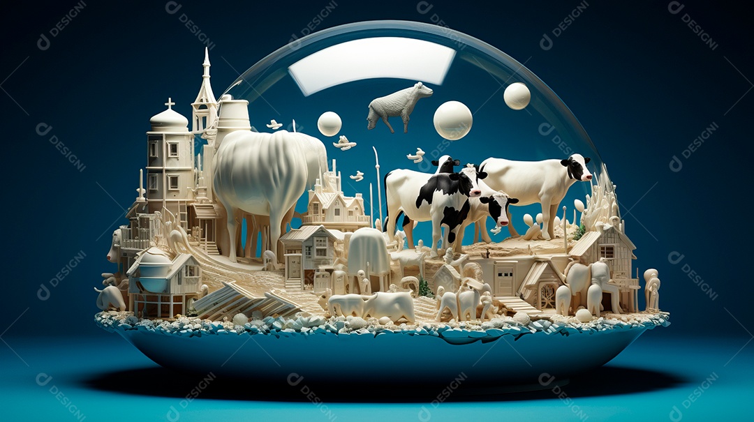 Dia Mundial do Leite, 1º de junho IA generativa.