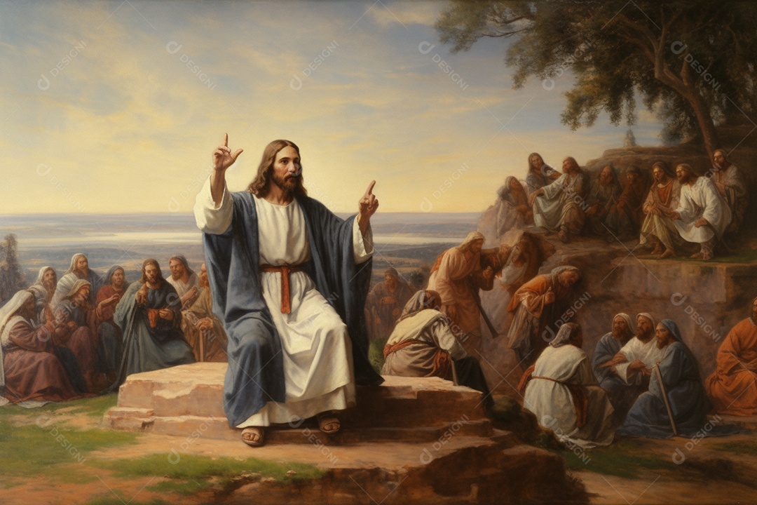 Figura de fictícia de Jesus Cristo