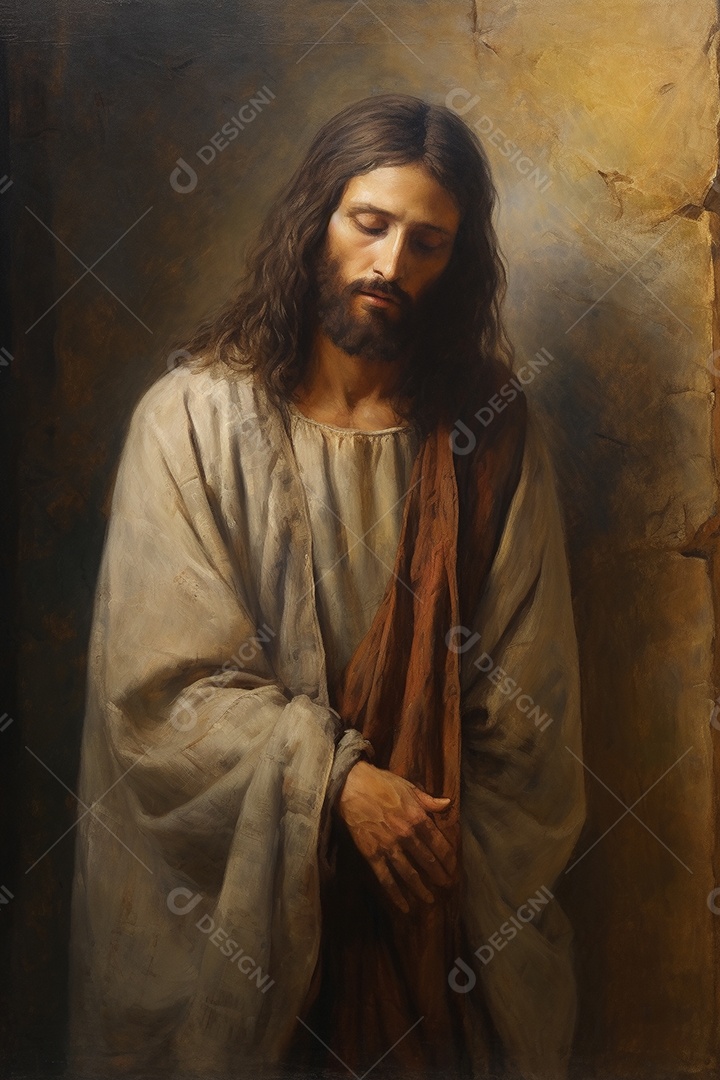 Figura de fictícia de Jesus Cristo