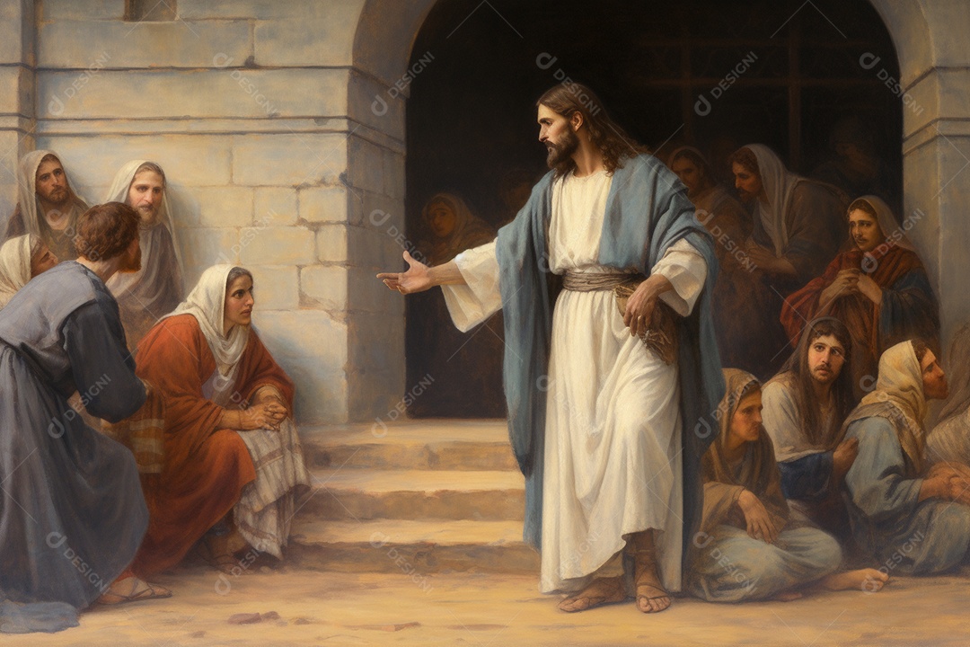 Figura de fictícia de Jesus Cristo