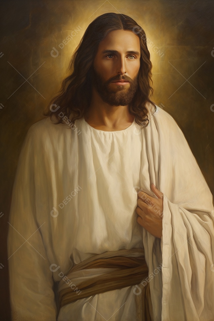 Figura de fictícia de Jesus Cristo