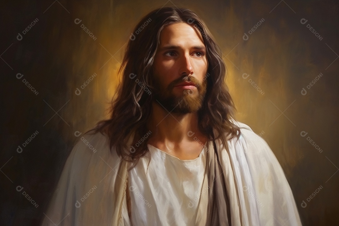 Figura de fictícia de Jesus Cristo