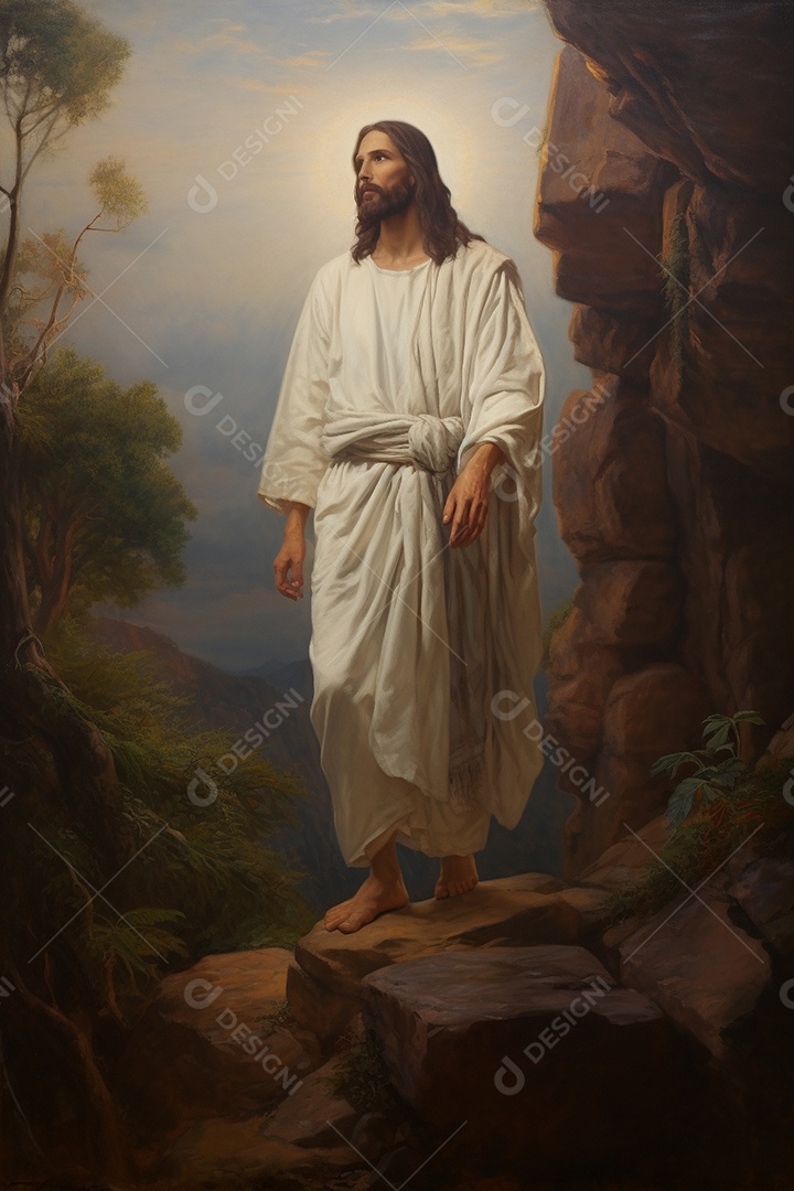 Figura de fictícia de Jesus Cristo