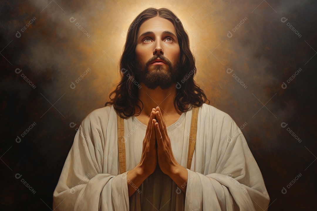 Figura de fictícia de Jesus Cristo