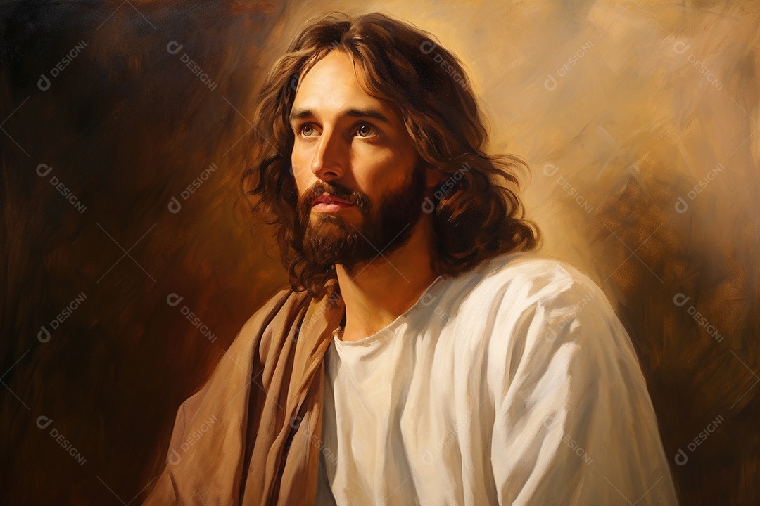 Figura de fictícia de Jesus Cristo