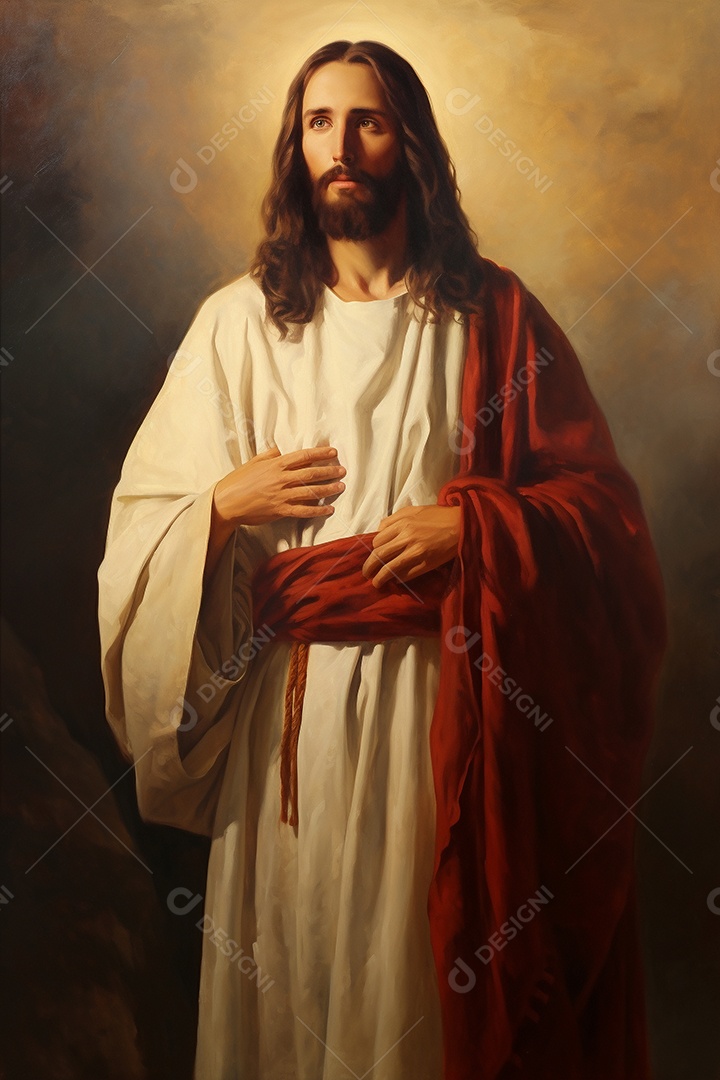 Figura de fictícia de Jesus Cristo