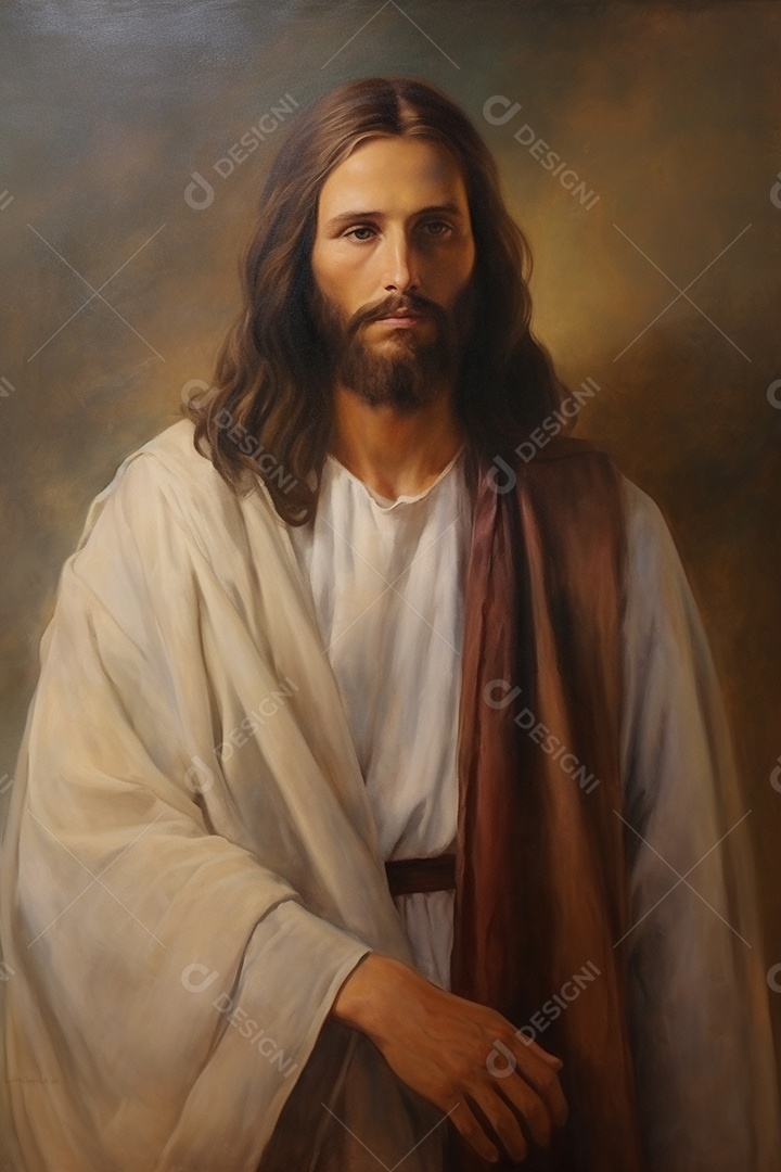 Figura de fictícia de Jesus Cristo