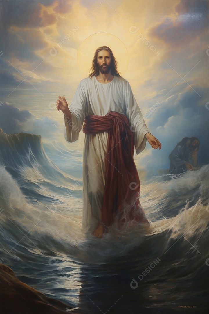 Figura de fictícia de Jesus Cristo