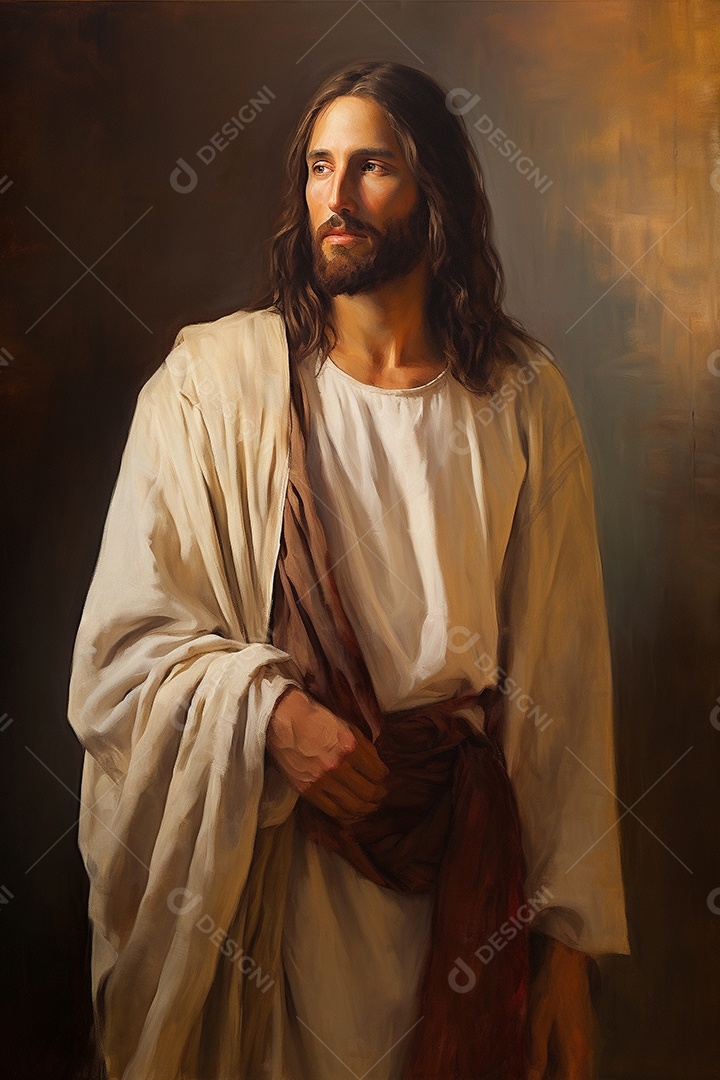 Figura de fictícia de Jesus Cristo