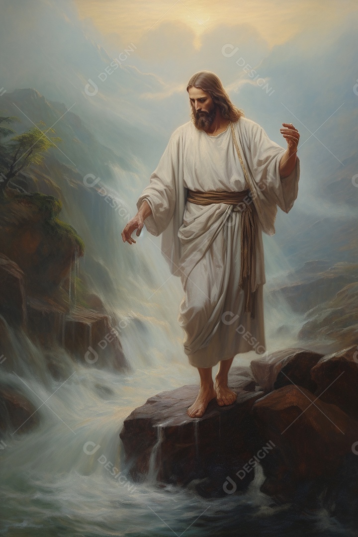 Figura de fictisia de Jesus Cristo