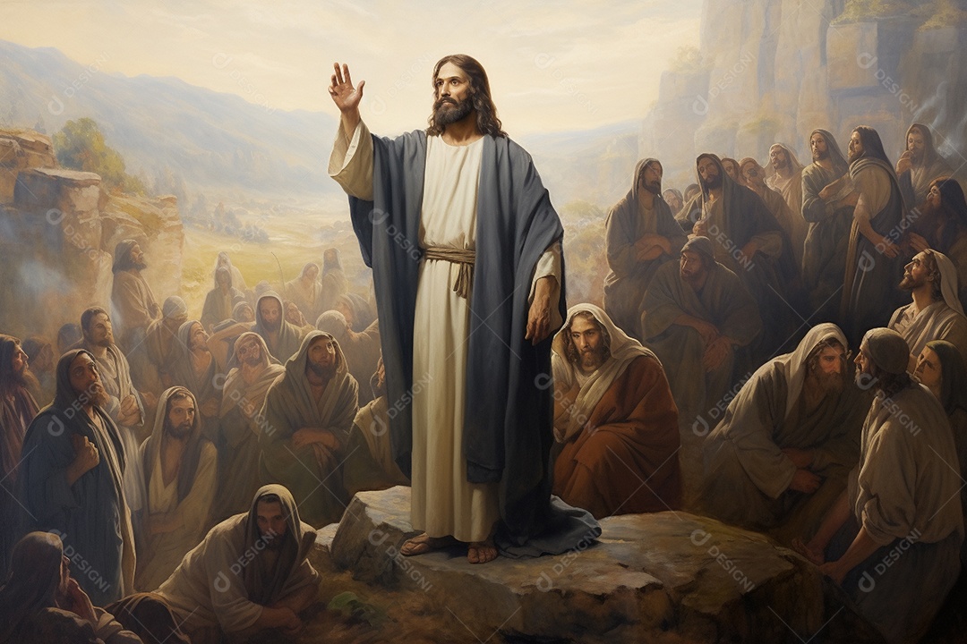 Figura de fictícia de Jesus Cristo