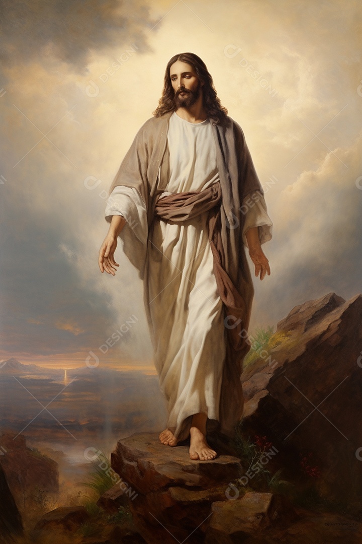 Figura de fictisia de Jesus Cristo