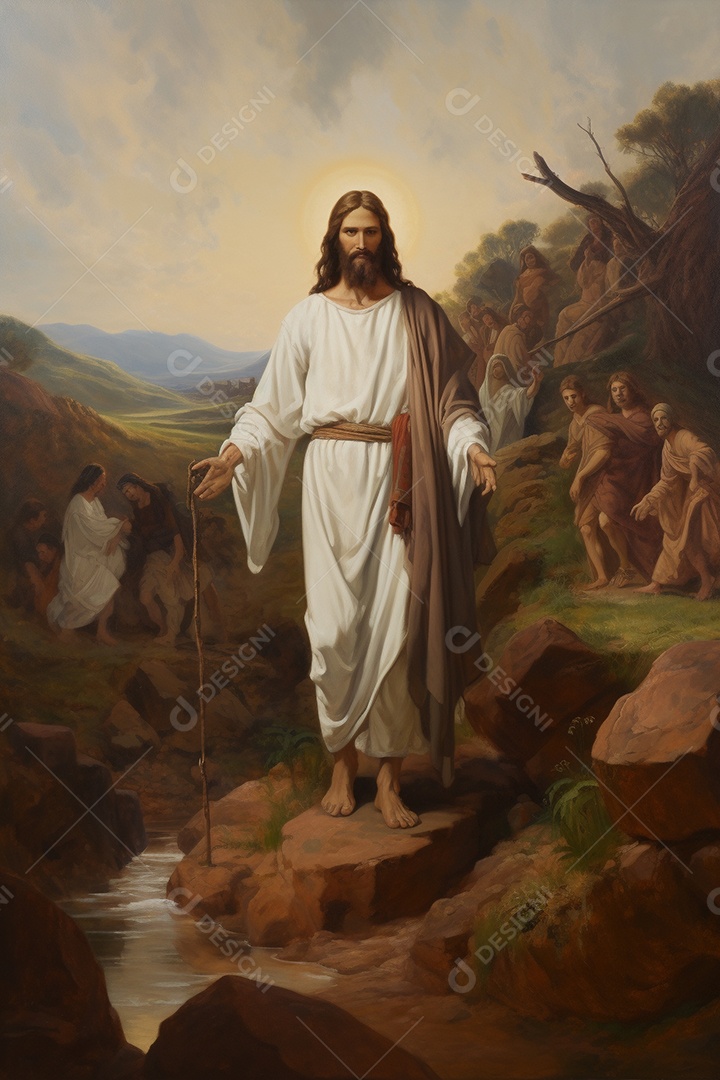 Figura de fictisia de Jesus Cristo