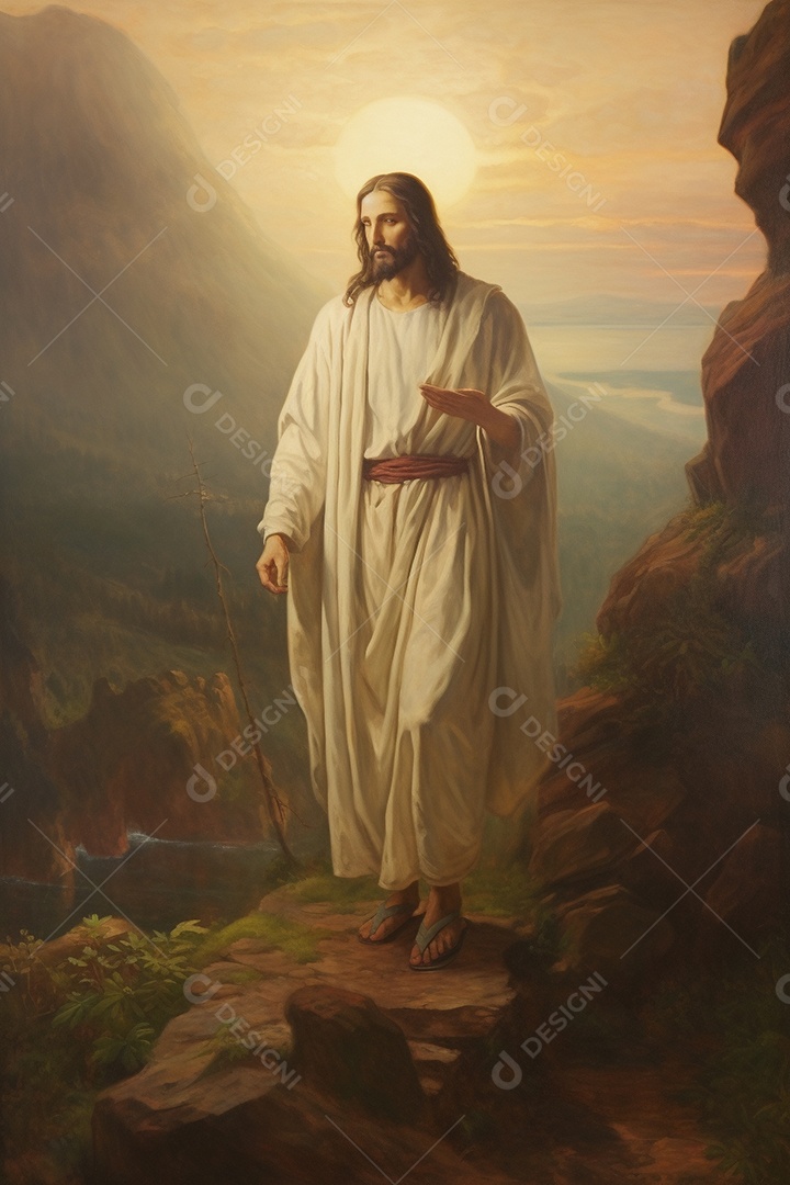 Figura de fictisia de Jesus Cristo