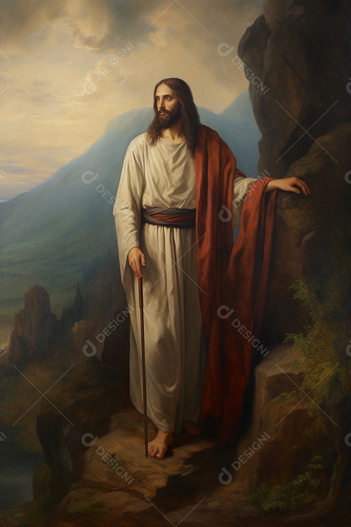 Figura de fictisia de Jesus Cristo