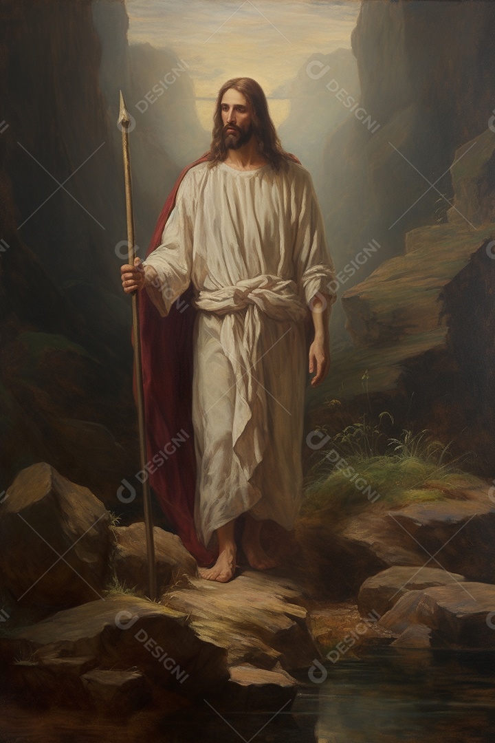 Figura de fictisia de Jesus Cristo