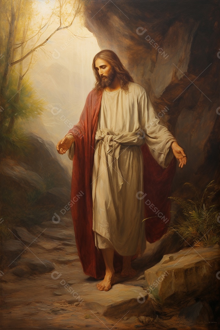 Figura de fictisia de Jesus Cristo