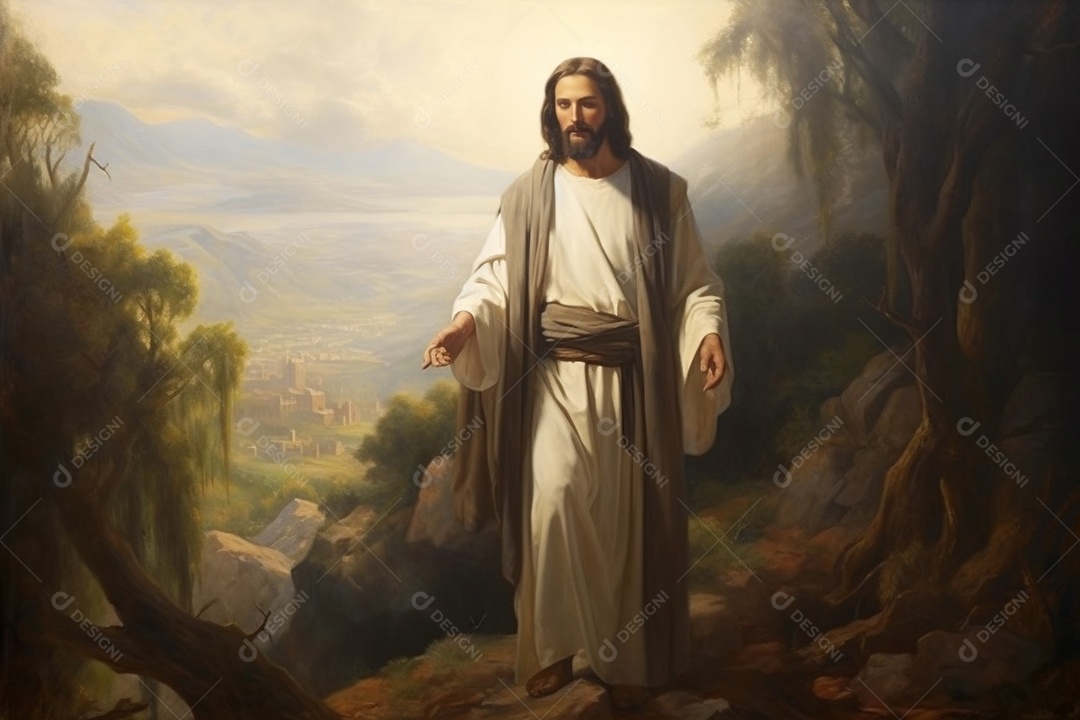 Figura de fictisia de Jesus Cristo