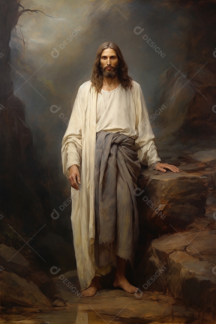 Figura de fictisia de Jesus Cristo