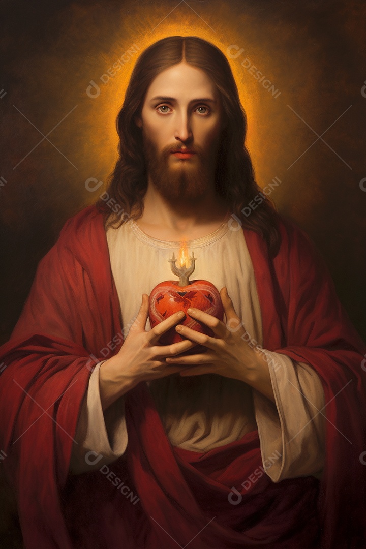 Figura de fictícia de Jesus Cristo