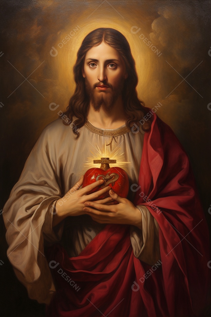 Figura de fictícia de Jesus Cristo