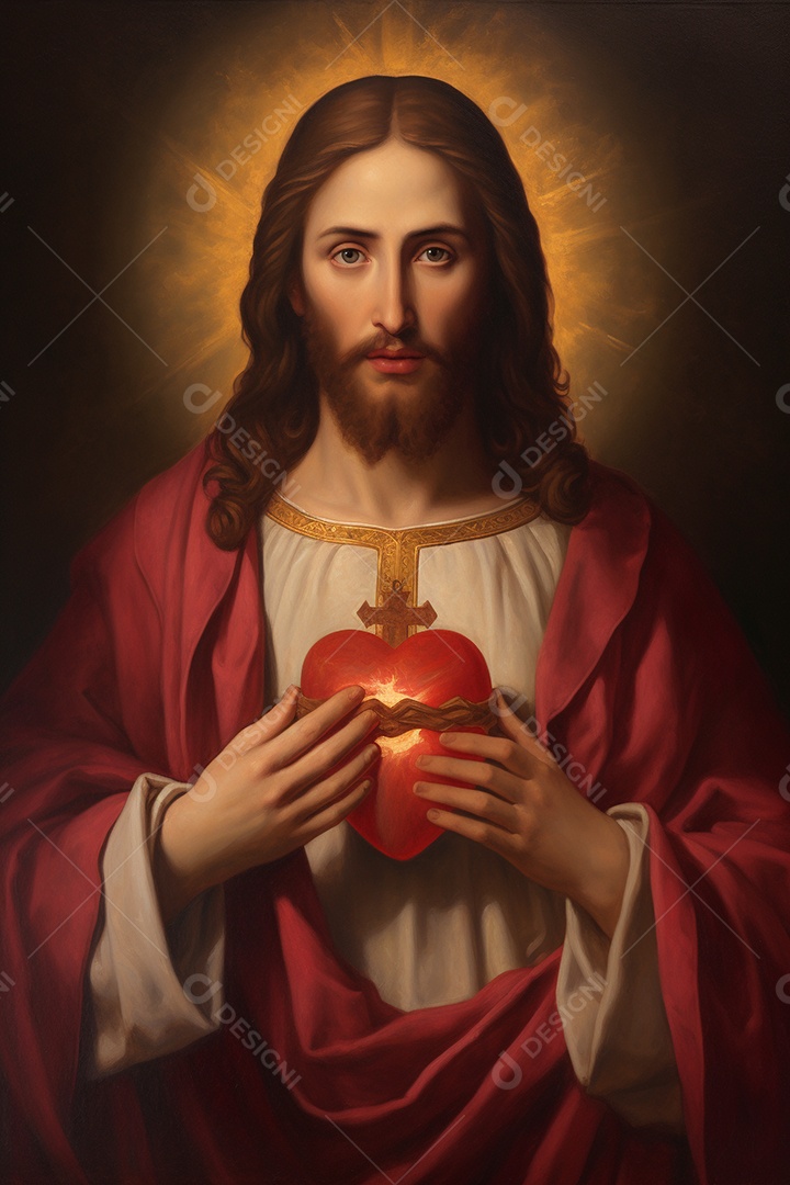 Figura de fictícia de Jesus Cristo