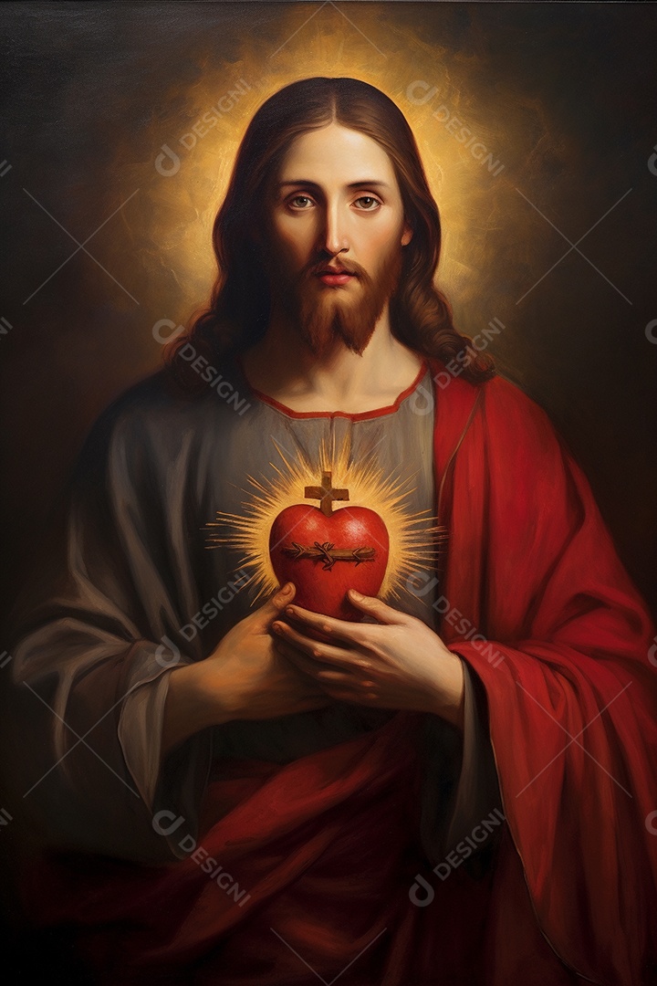 Figura de fictícia de Jesus Cristo