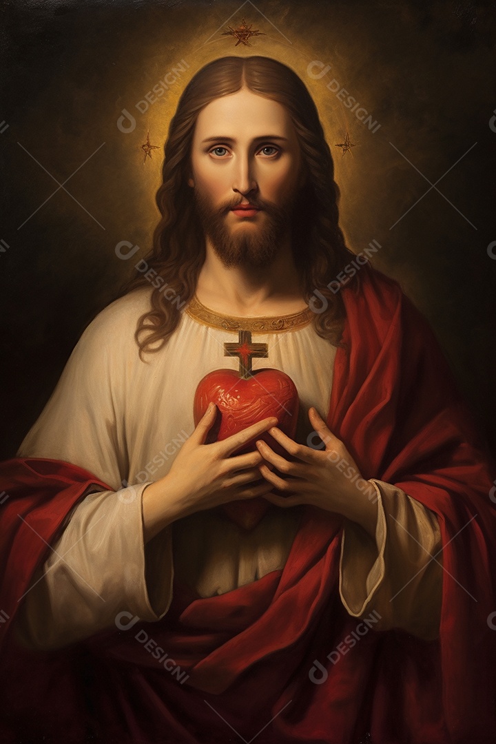 Figura de fictícia de Jesus Cristo