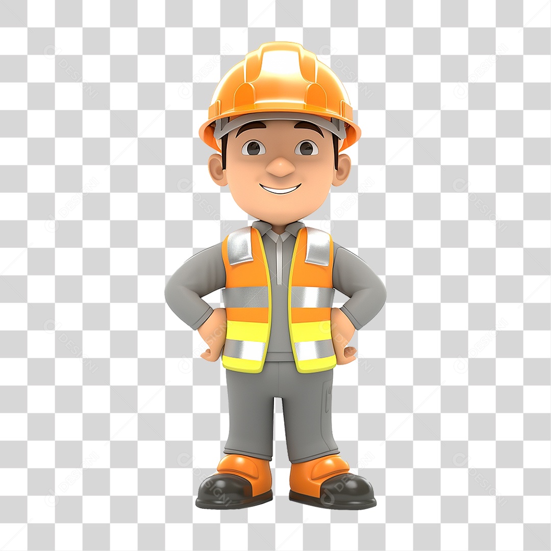 Trabalhador Engenheiro PNG Transparente