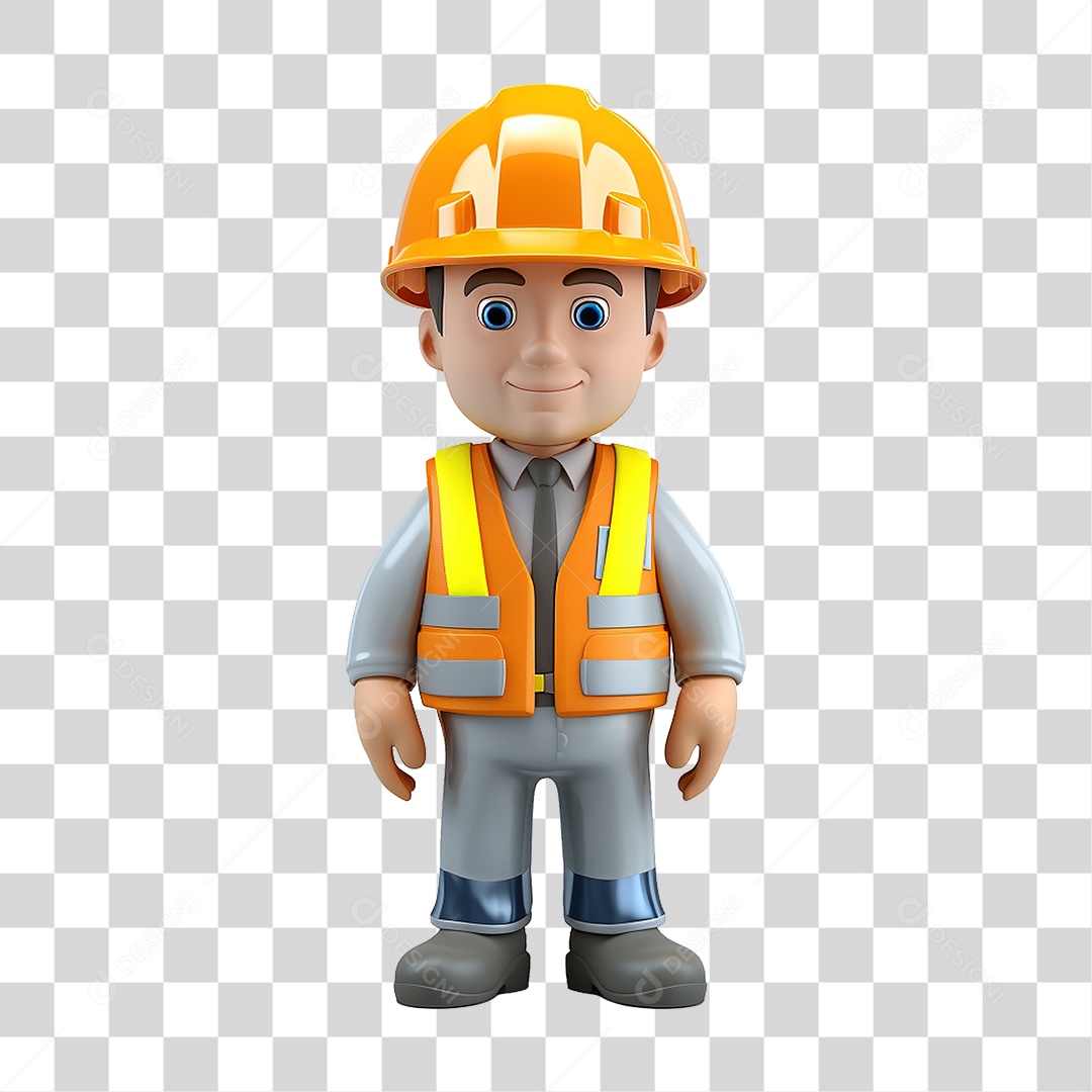 Trabalhador Engenheiro PNG Transparente