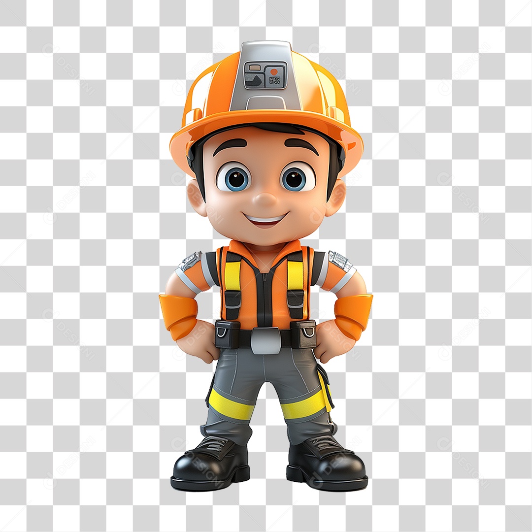 Trabalhador Engenheiro PNG Transparente