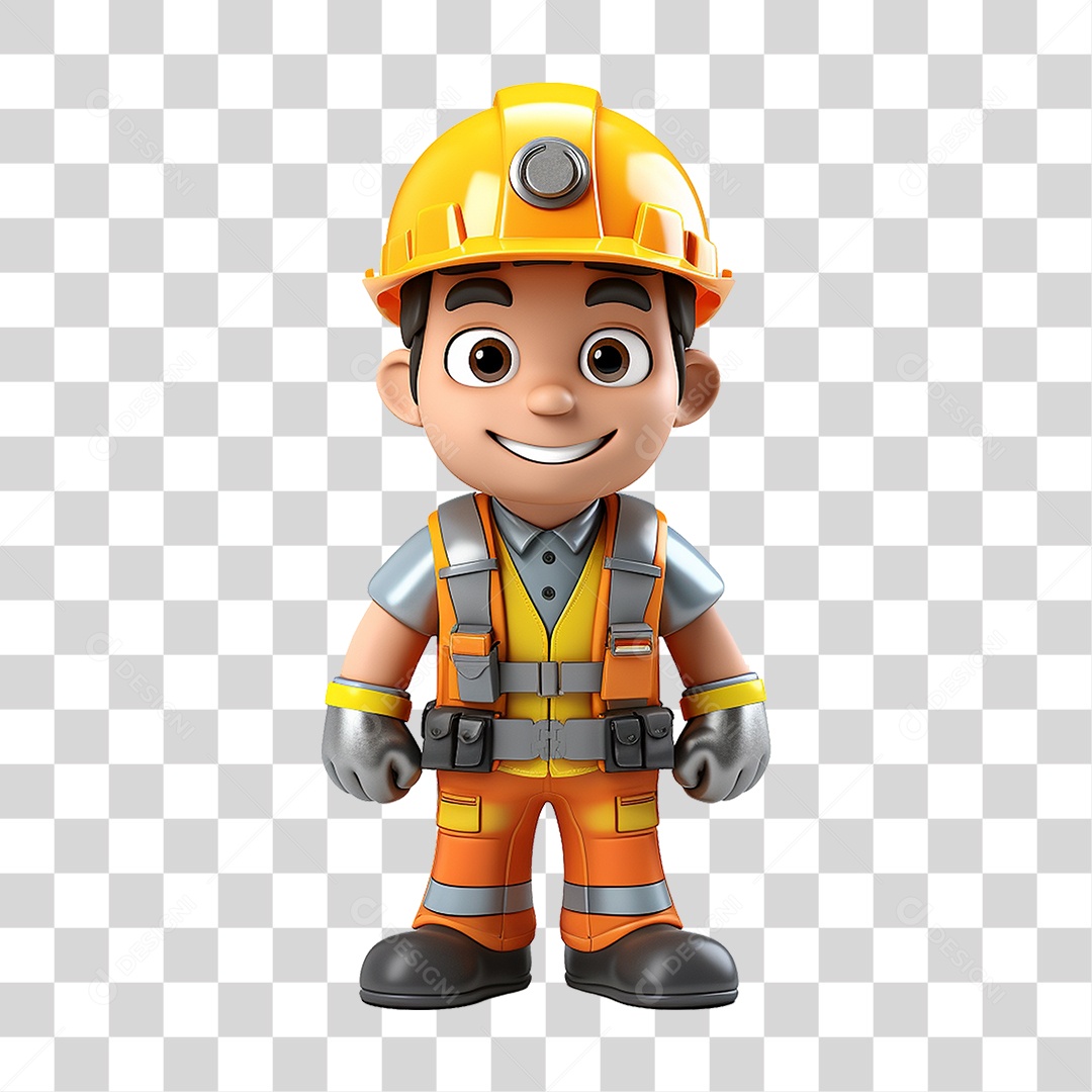 Trabalhador Engenheiro PNG Transparente