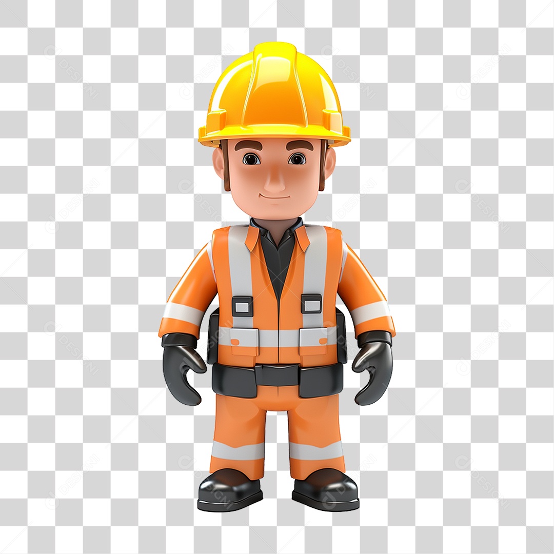 Trabalhador Engenheiro PNG Transparente