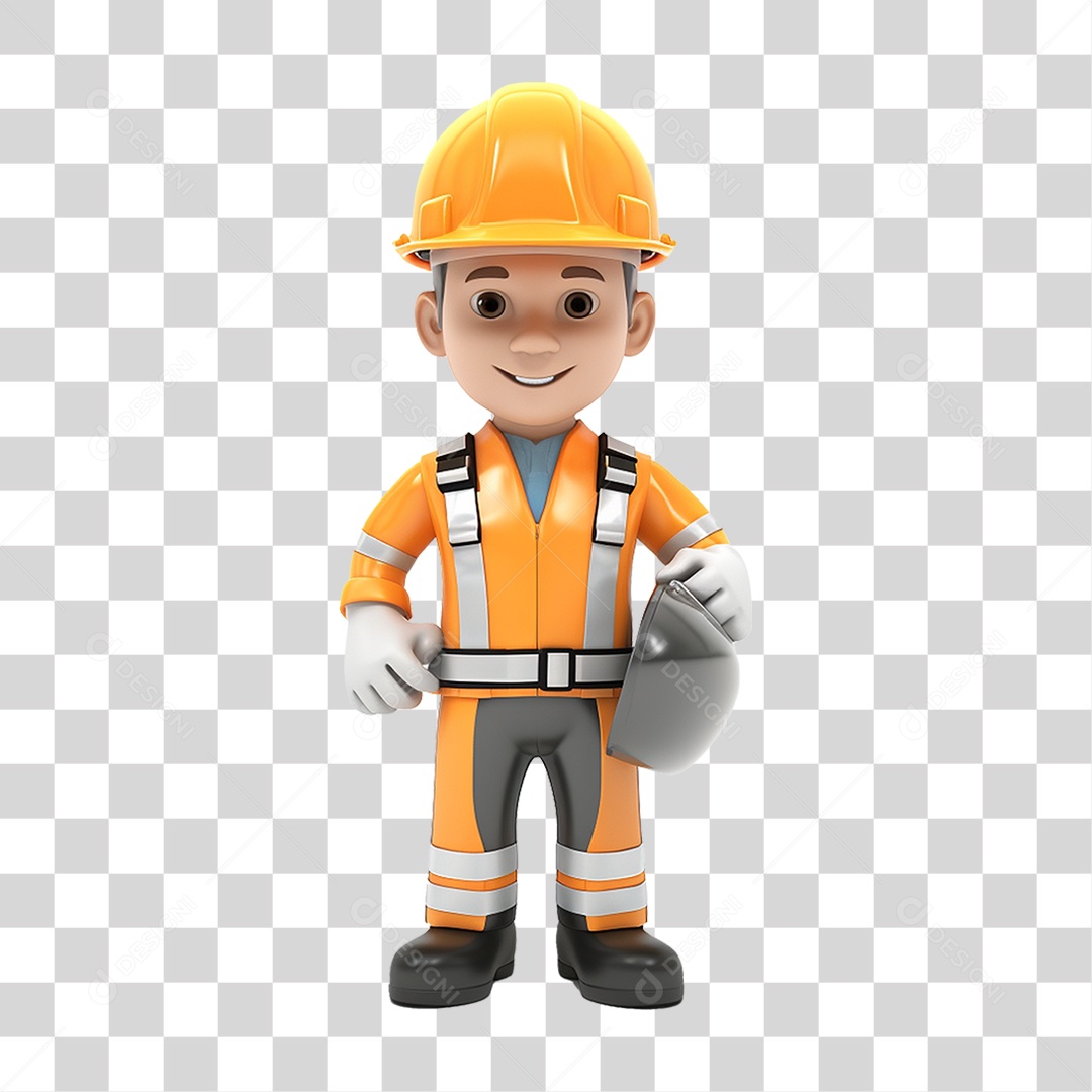 Trabalhador Engenheiro PNG Transparente