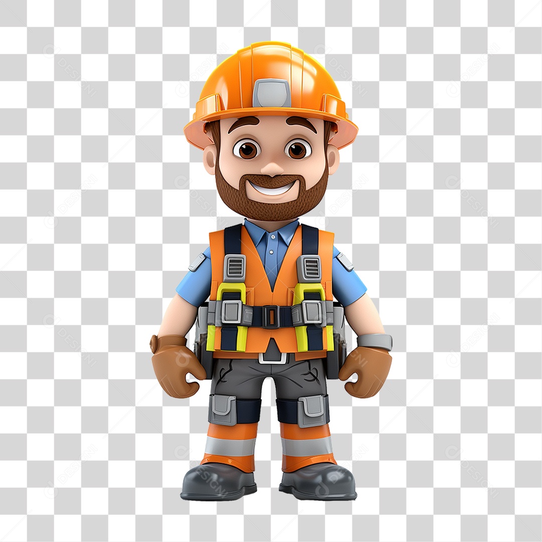 Trabalhador Engenheiro PNG Transparente