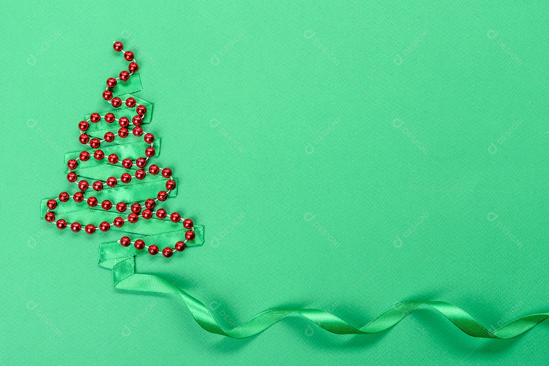 Fundo decorativo colorido brilhante de Natal com decorações de Ano Novo