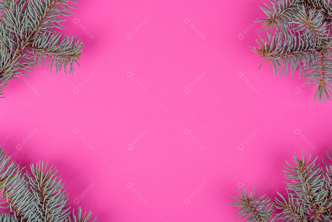 Fundo decorativo colorido brilhante de Natal com decorações