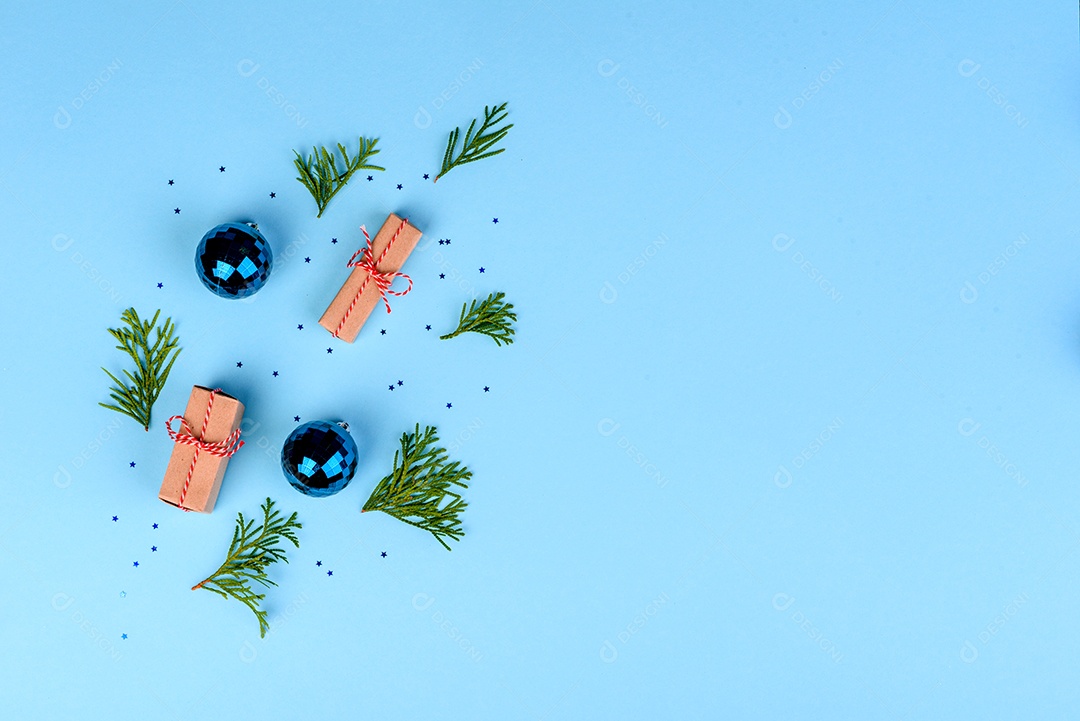 Fundo decorativo colorido brilhante de Natal