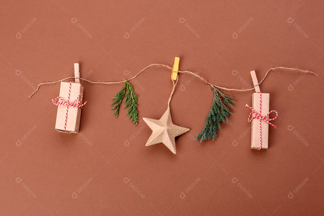 Fundo decorativo colorido brilhante de Natal