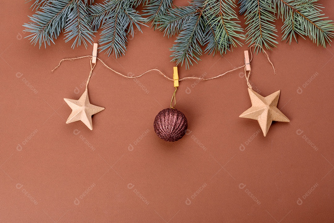 Fundo decorativo colorido brilhante de Natal