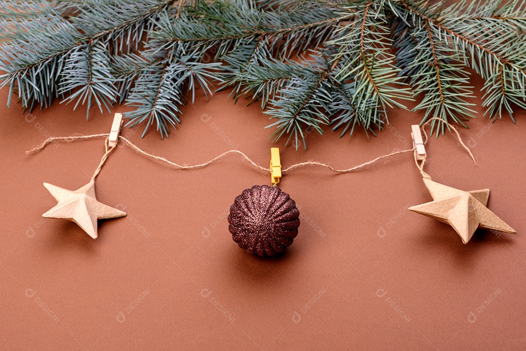 Fundo decorativo colorido brilhante de Natal