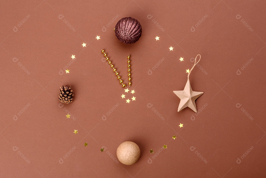 Fundo decorativo colorido brilhante de Natal