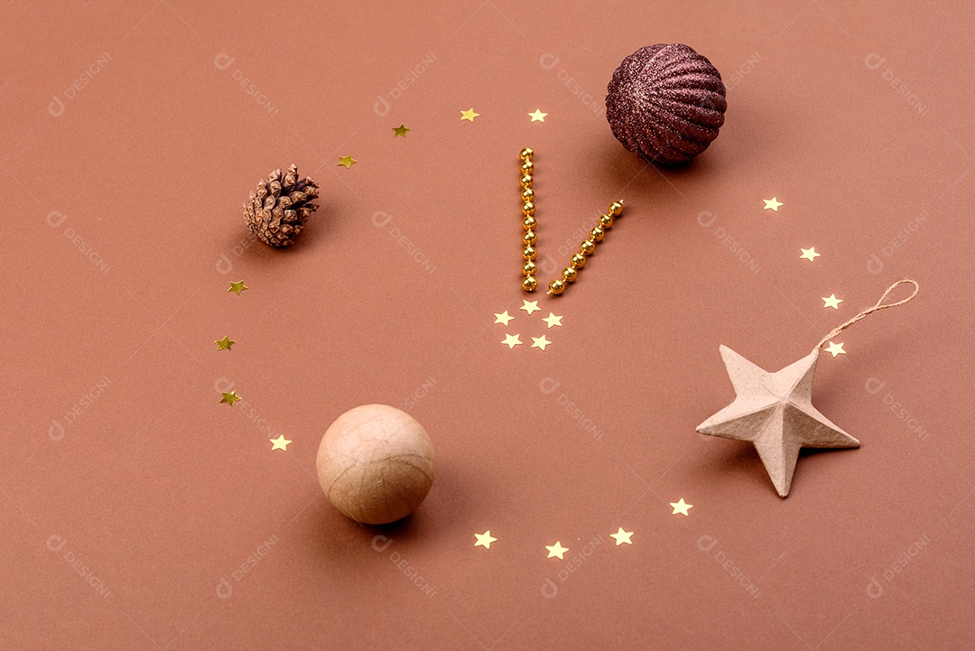 Fundo decorativo colorido brilhante de Natal