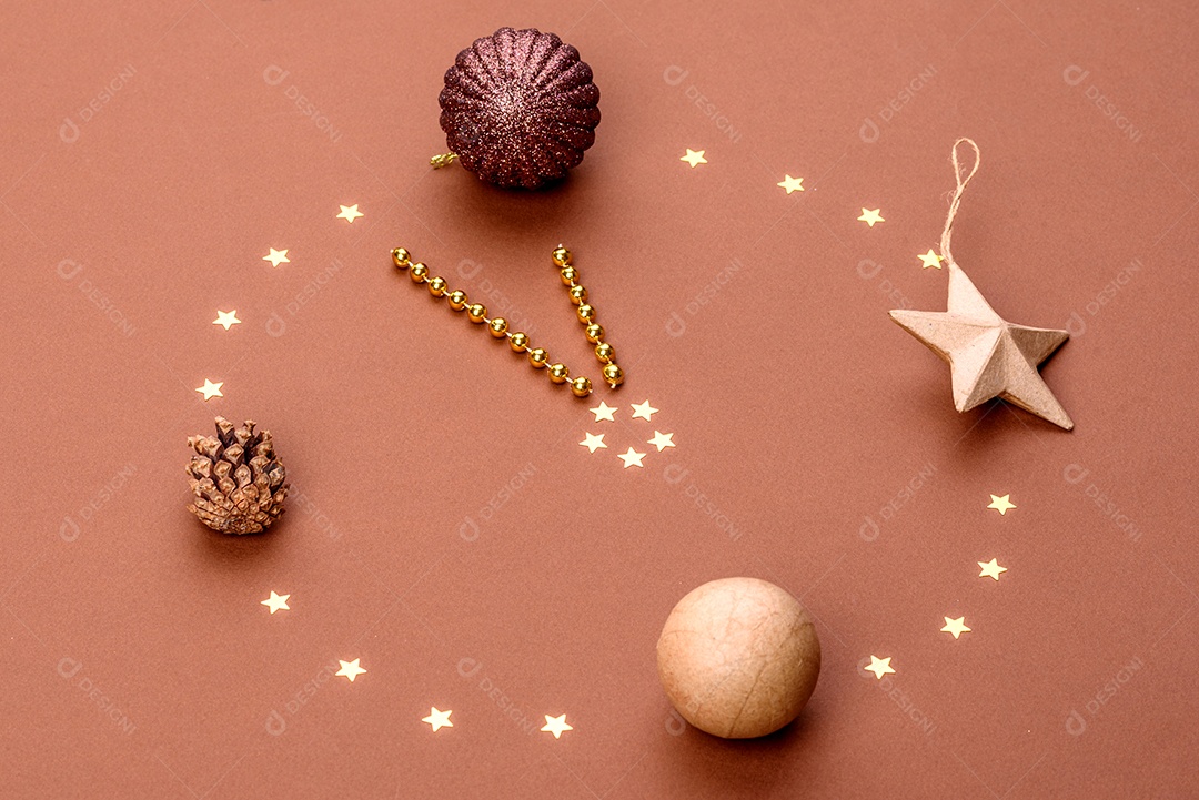 Fundo decorativo colorido brilhante de Natal