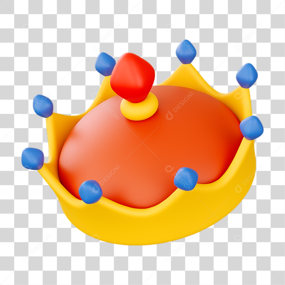 Coroa Enfeites Decoração Fantasia PNG Trasnparente