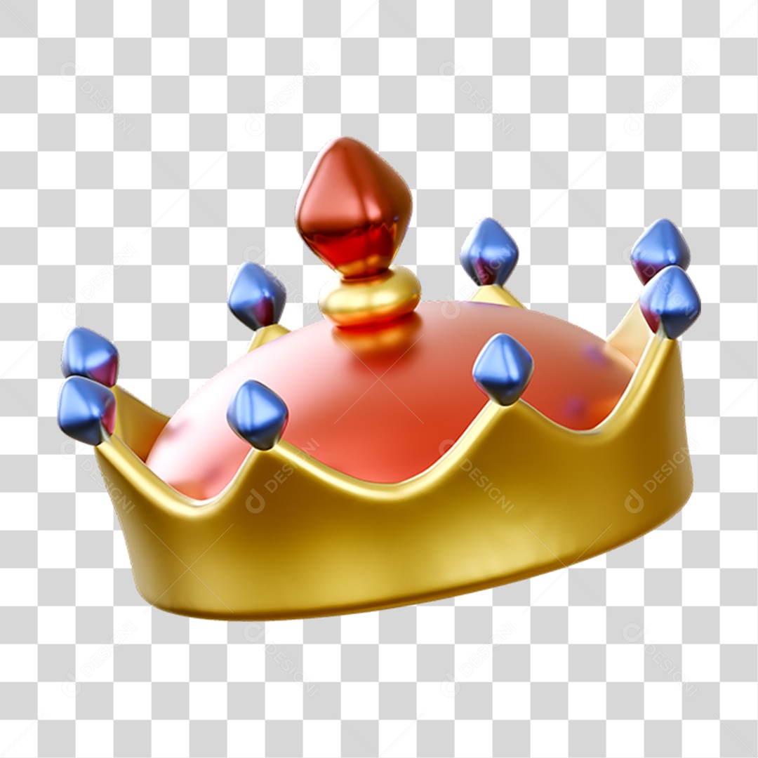 Coroa Enfeites Decoração Fantasia PNG Trasnparente